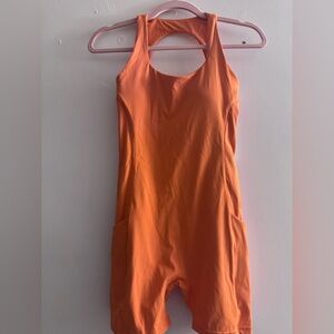 Orange ILUS LABEL bodysuit